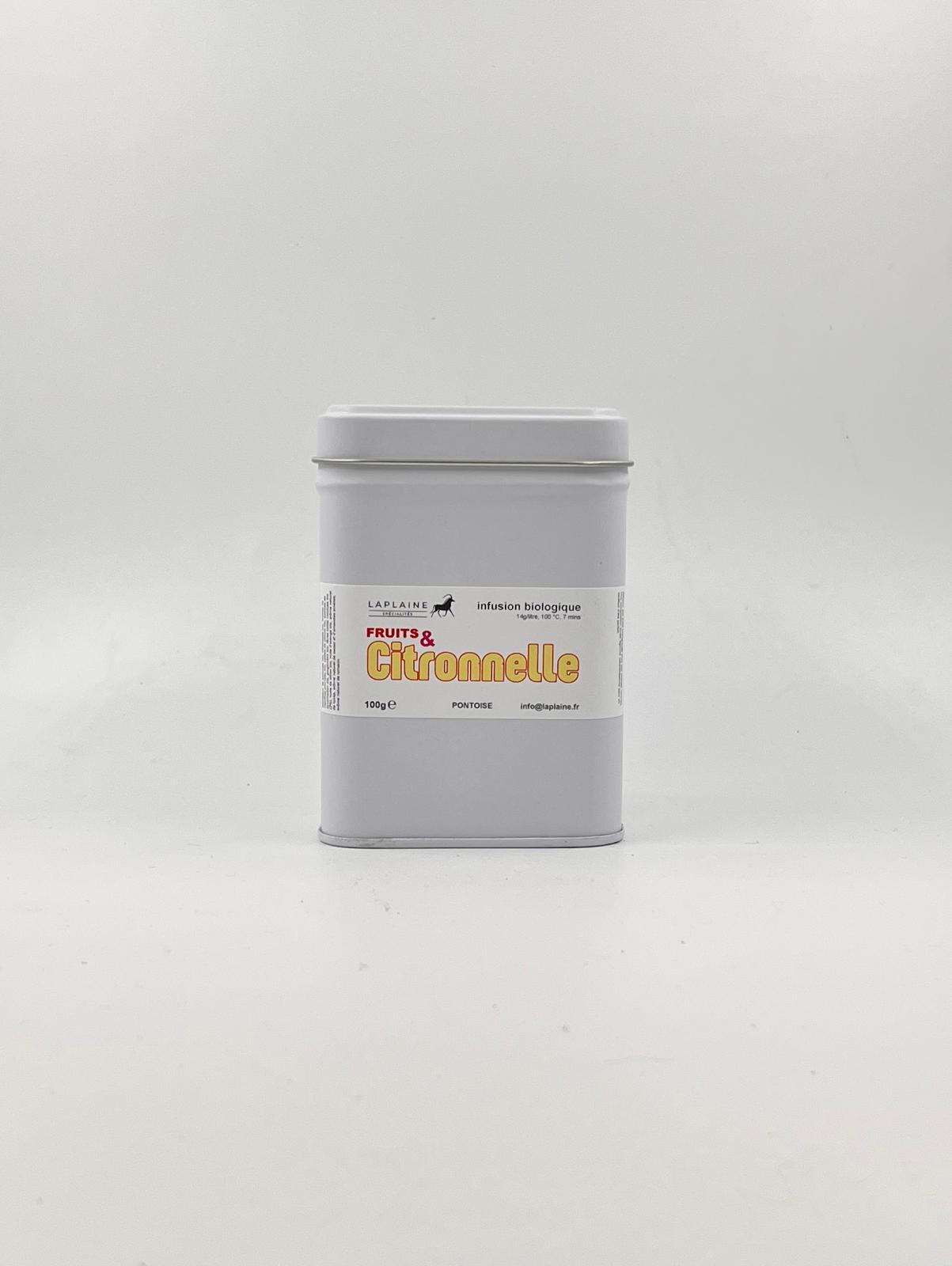 CITRONNELLE – Infusion bio, Fruitée, Rafraîchissante